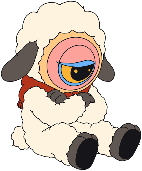 ochii sheep sitting